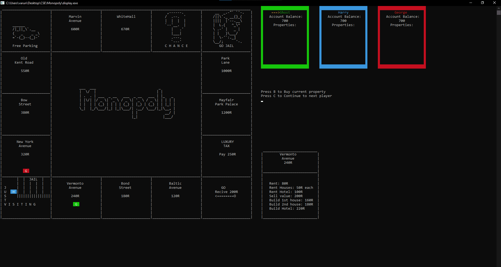 Terminal Monopoly